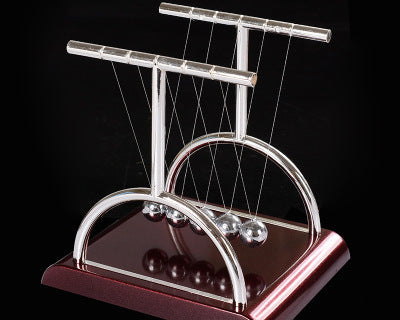 Kinetic Desk Toy Newton’s Cradle – Balance Balls for Office Decor & Relaxation