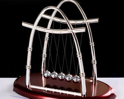 Kinetic Desk Toy Newton’s Cradle – Balance Balls for Office Decor & Relaxation