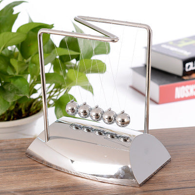 Kinetic Desk Toy Newton’s Cradle – Balance Balls for Office Decor & Relaxation