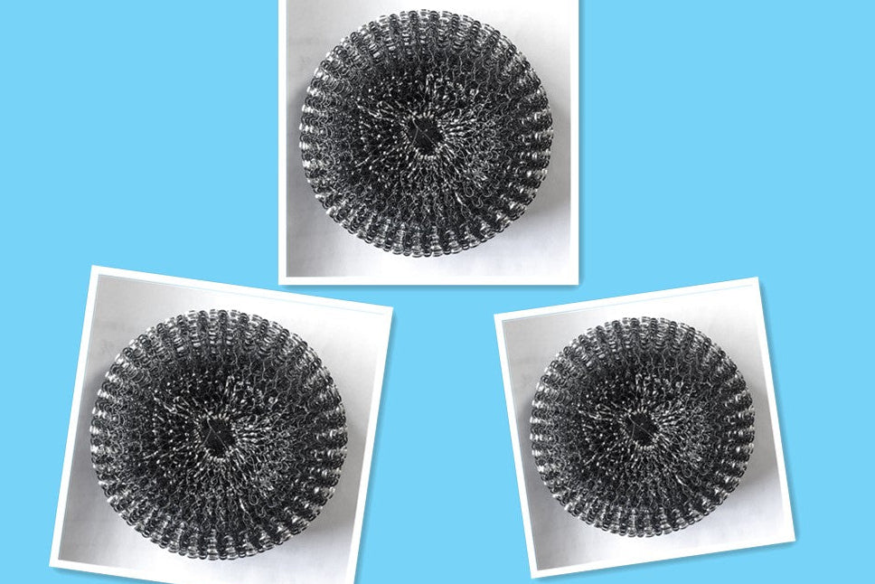 Soap Dispensing Palm Brush – Effortless Dish Cleaning Tool