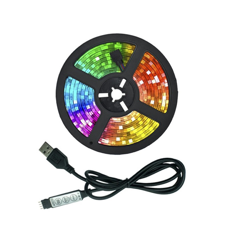 RGB LED TV Backlight – USB Ambient Lighting Strip
