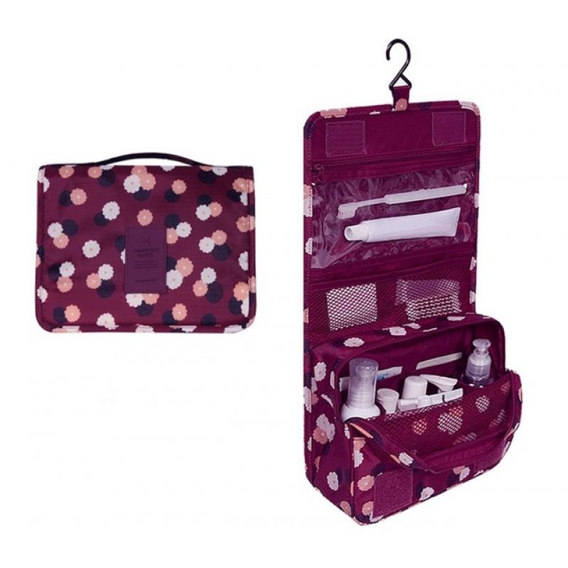 Travel Cosmetic Bag Organizer Case – Makeup & Toiletry Storage Bag for Women & Beauty Essentials