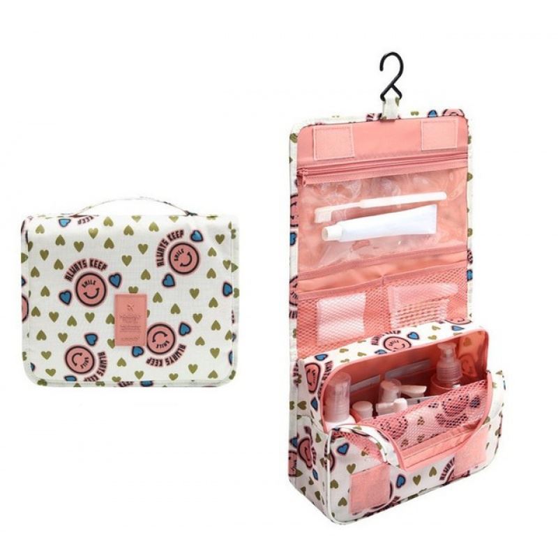 Travel Cosmetic Bag Organizer Case – Makeup & Toiletry Storage Bag for Women & Beauty Essentials
