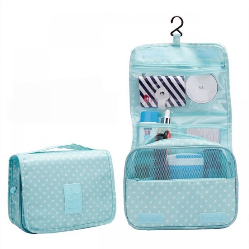 Travel Cosmetic Bag Organizer Case – Makeup & Toiletry Storage Bag for Women & Beauty Essentials