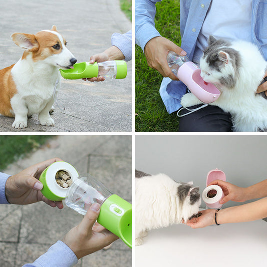 Portable Dog Water Bottle Dispenser – Leakproof Pet Travel Kettle