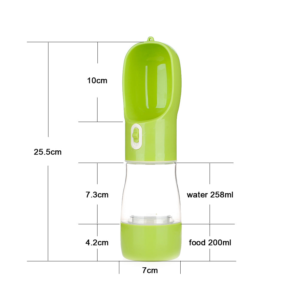 Portable Dog Water Bottle Dispenser – Leakproof Pet Travel Kettle