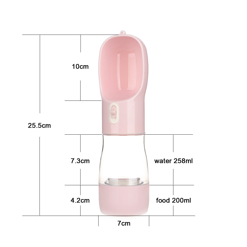 Portable Dog Water Bottle Dispenser – Leakproof Pet Travel Kettle