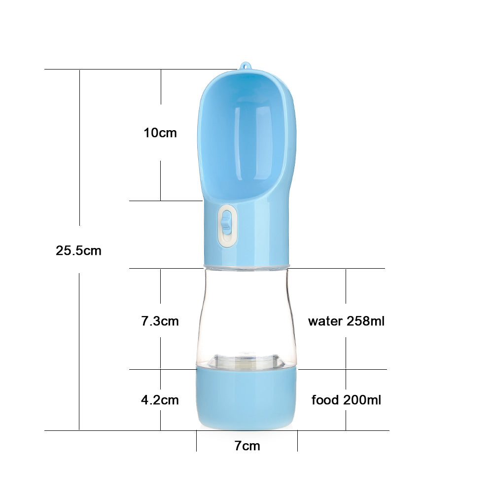 Portable Dog Water Bottle Dispenser – Leakproof Pet Travel Kettle
