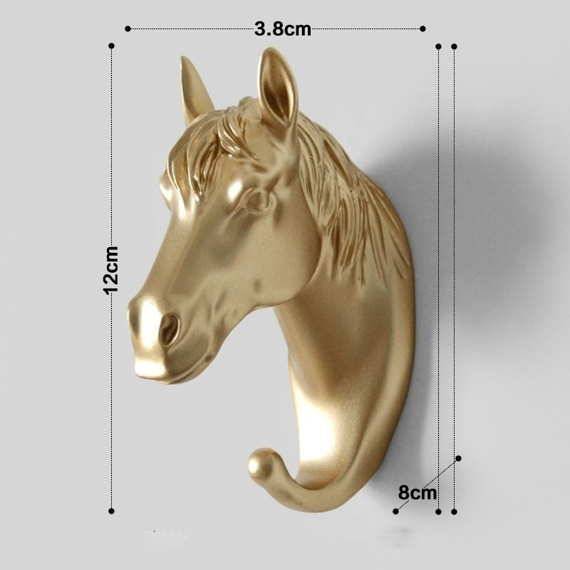 Animal Head Wall Hanging Hook – Modern Coat Hook for Home Organization & Decor
