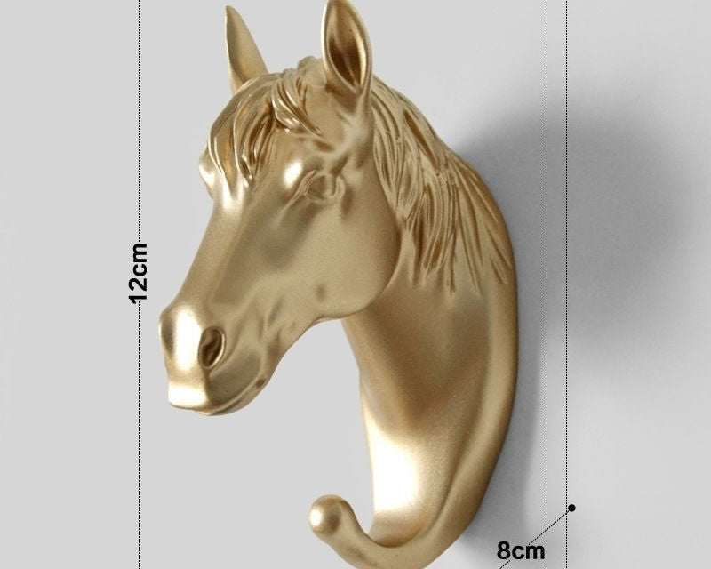 Animal Head Wall Hanging Hook – Modern Coat Hook for Home Organization & Decor