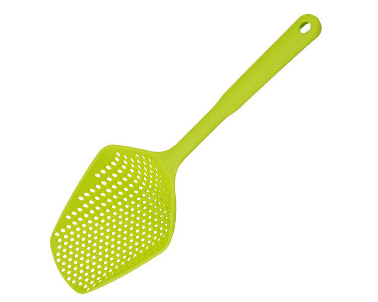 Heat-Resistant Nylon Scoop Colander – Kitchen Strainer Spoon for Cooking, Frying & Serving