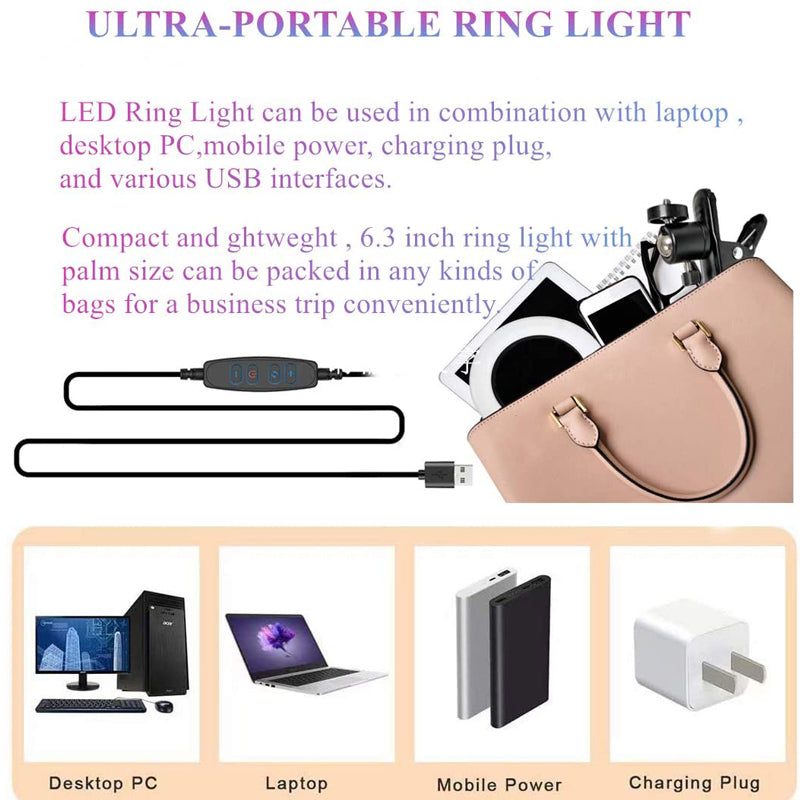 Desktop Clip Video Light – LED Lighting for Mobile & Video Conferences