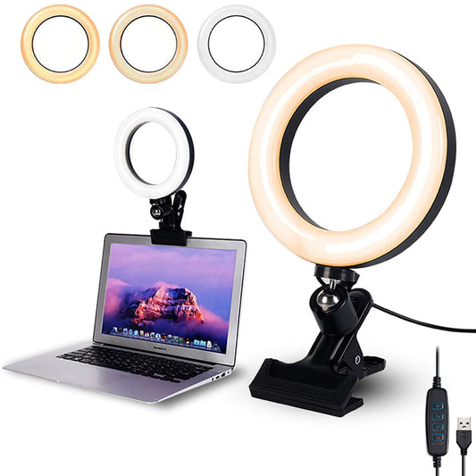 Desktop Clip Video Light – LED Lighting for Mobile & Video Conferences