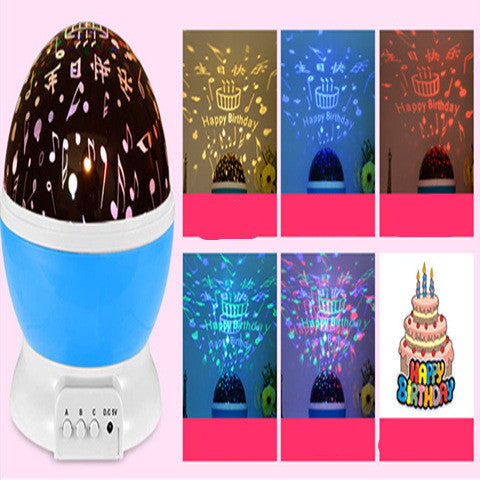 Rotating Galaxy Star Projector LED – Night Light