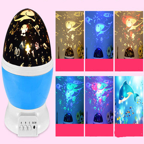 Rotating Galaxy Star Projector LED – Night Light