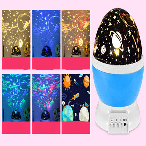 Rotating Galaxy Star Projector LED – Night Light