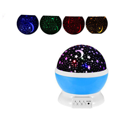 Rotating Galaxy Star Projector LED – Night Light