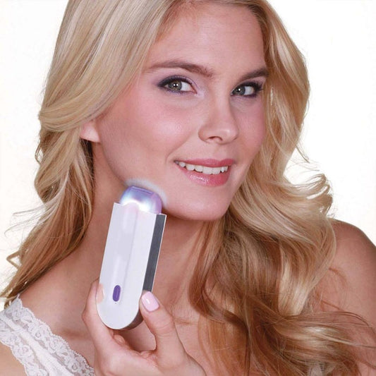 Portable Electric Hair Remover for Women | Painless Facial & Body Shaver Device