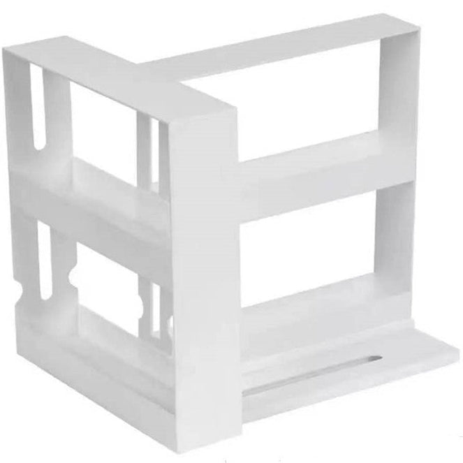 Space Saving 360° Rotating Spice Rack – Double Layer Kitchen Organizer Stand