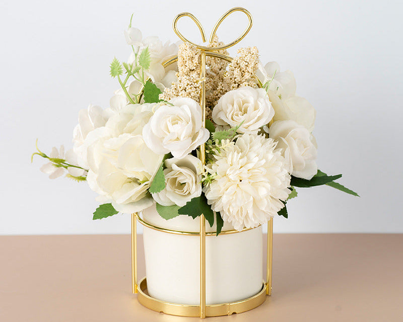 Dried Flower Potted Plants – No Maintenance Home Décor Gift Idea