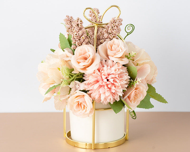 Dried Flower Potted Plants – No Maintenance Home Décor Gift Idea