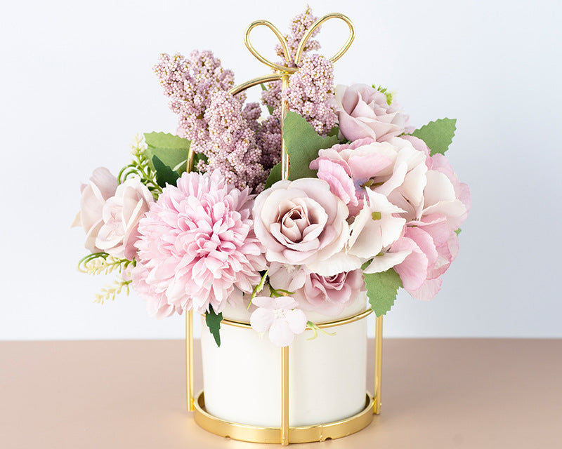 Dried Flower Potted Plants – No Maintenance Home Décor Gift Idea