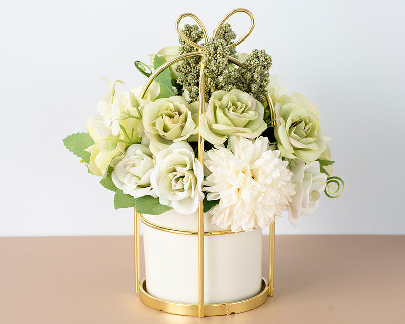 Dried Flower Potted Plants – No Maintenance Home Décor Gift Idea