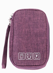 Compact Electronics Organizer Bag – Travel Cable Case for Chargers, Headsets & Accessories