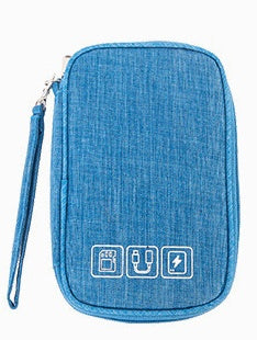 Compact Electronics Organizer Bag – Travel Cable Case for Chargers, Headsets & Accessories