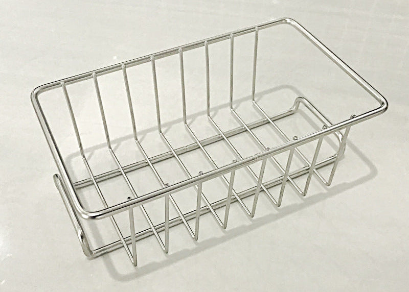 Space-Saving Sink Organizer – Adjustable Shelf for Sponge, & Soap