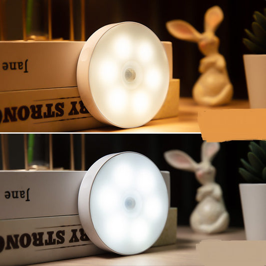 Wireless USB Motion Sensor Light – Rechargeable LED Puck Light