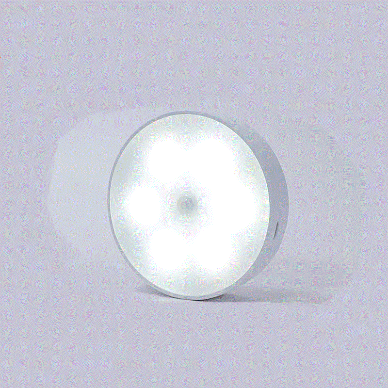 Wireless USB Motion Sensor Light – Rechargeable LED Puck Light