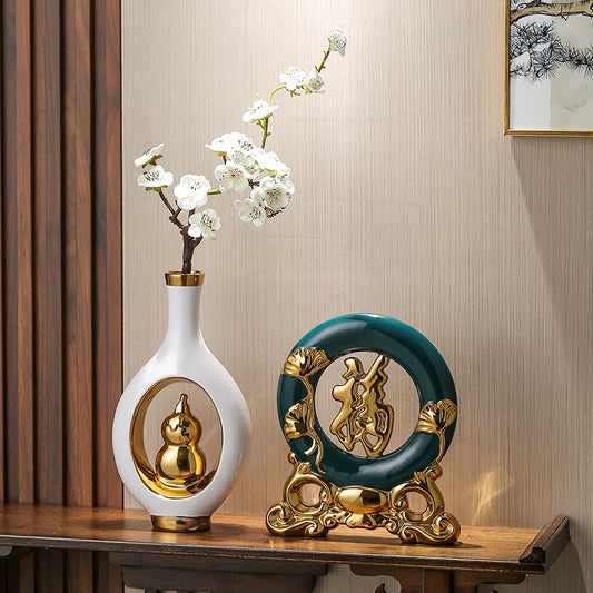 Creative Vase Decor – Modern Living Room Aesthetic Home Accent