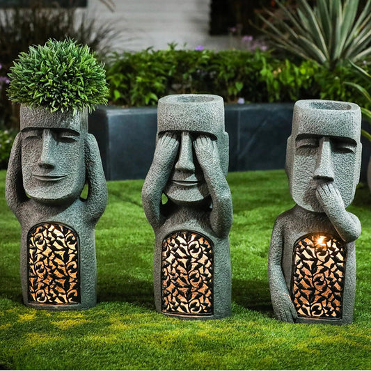 Cute Resin Garden Decor – Outdoor Spring Home Yard Holiday Decoration Statue