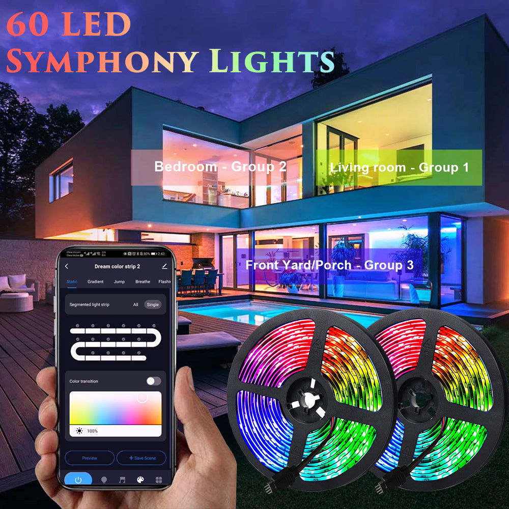 RGB LED Strip Lights – Waterproof Color Changing Light Strip