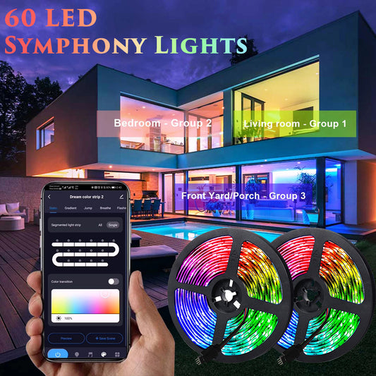 RGB LED Strip Lights – Waterproof Color Changing Light Strip