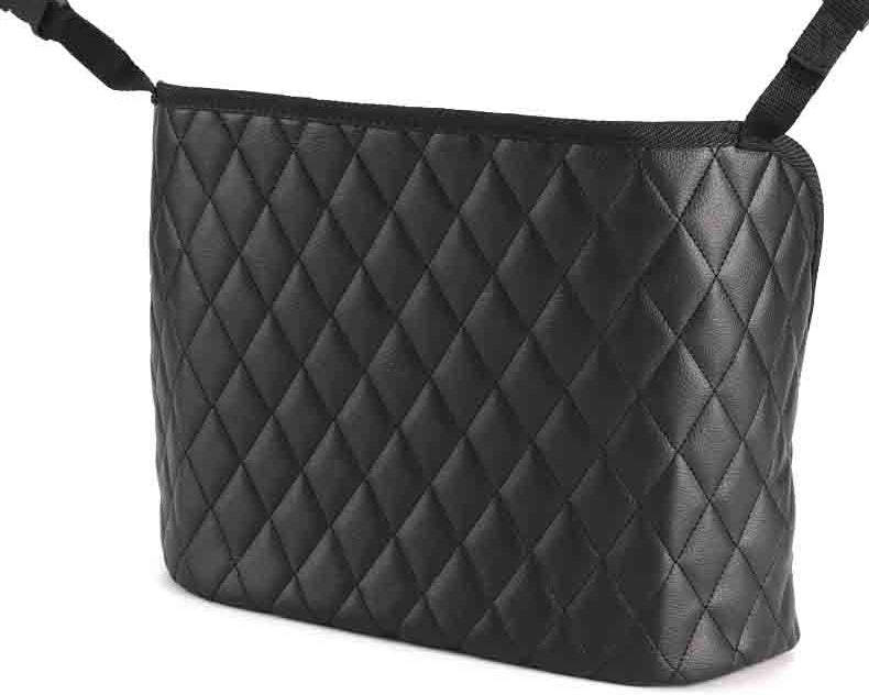 Car Seat Storage Bag – Handbag Holder & Middle Console Organizer