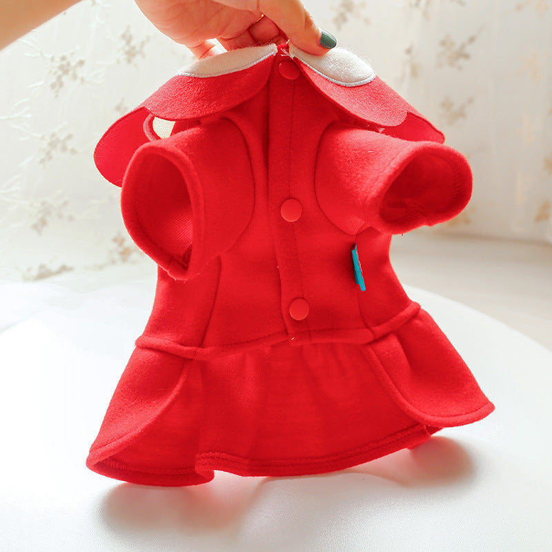 Pet Winter Outfit for Cats & Small Dogs – Cozy British Style Sweater