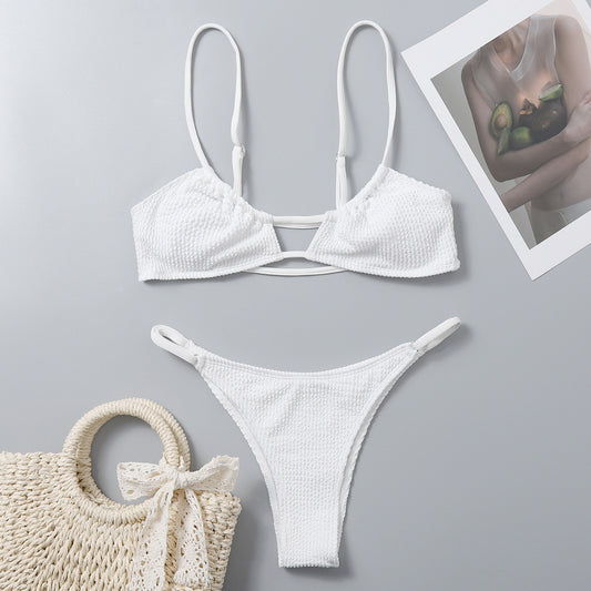 Adjustable Sexy Bikini Set – Women’s Triangle Push Up Swimsuit