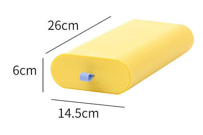 Hidden Desk Organizer Tray – Office Storage Box for Pens, Stationery & Gadgets