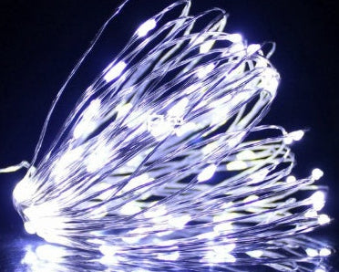 Battery Operated Fairy Lights 1-10M – LED Copper Wire String Lights for  Christmas Tree