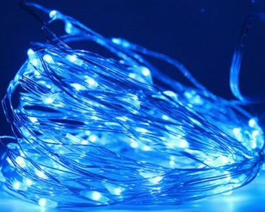 Battery Operated Fairy Lights 1-10M – LED Copper Wire String Lights for  Christmas Tree
