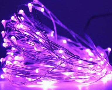 Battery Operated Fairy Lights 1-10M – LED Copper Wire String Lights for  Christmas Tree