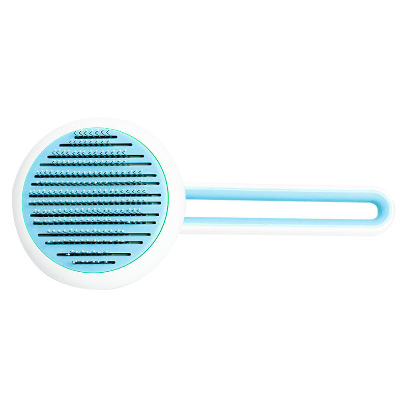 Pet Deshedding Brush – Hair Remover & Massage Comb for Dogs & Cats