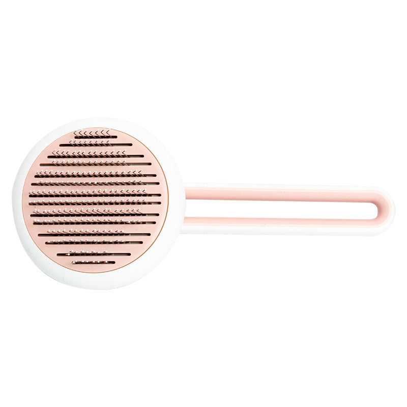 Pet Deshedding Brush – Hair Remover & Massage Comb for Dogs & Cats