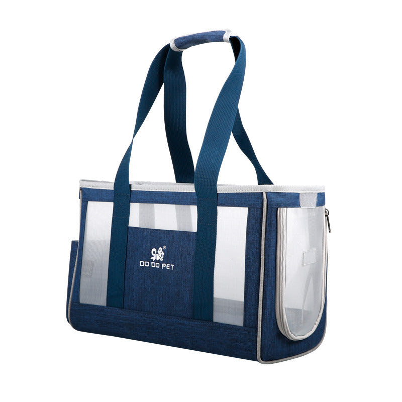 Outdoor Pet Carrier Bag – Portable Dog & Cat Backpack with Breathable Mesh