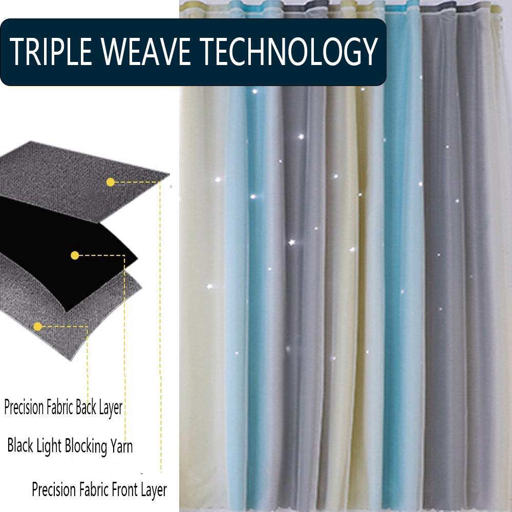 Easy Installation Bedroom Curtains – Blackout & Privacy Window Drapes