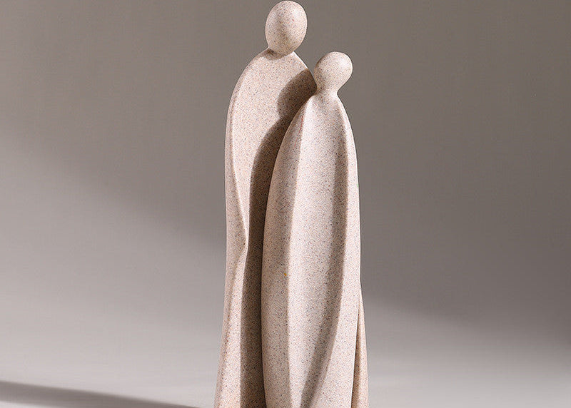Creative Abstract Character Sculpture - perfect for desktops, shelves, or bedrooms