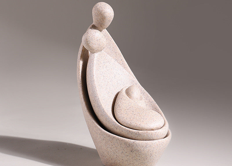 Creative Abstract Character Sculpture - perfect for desktops, shelves, or bedrooms