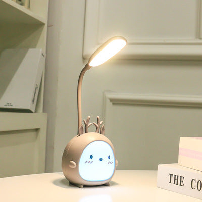 Smart LED Study Lamp – Bedside Night Light for Dorm, Reading & Study Sessions